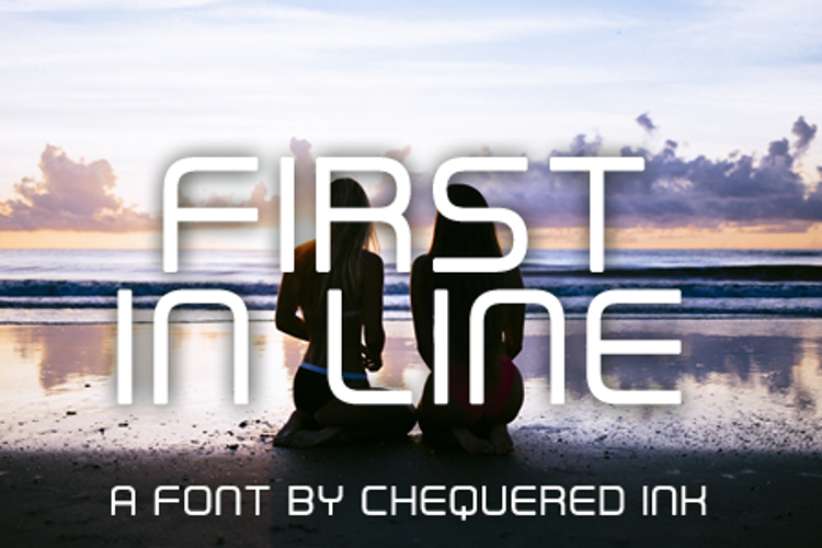 First In Line Font