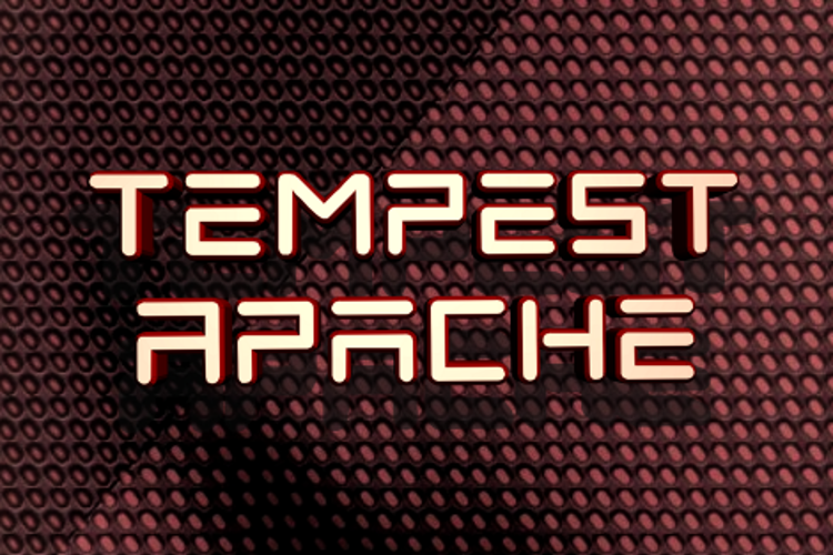 Tempest Apache Font