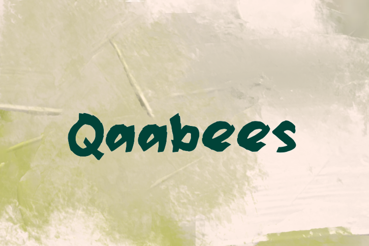 Qaabees Font