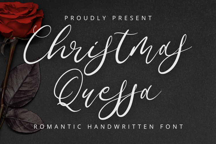 Preview of Christmas Quessa Font