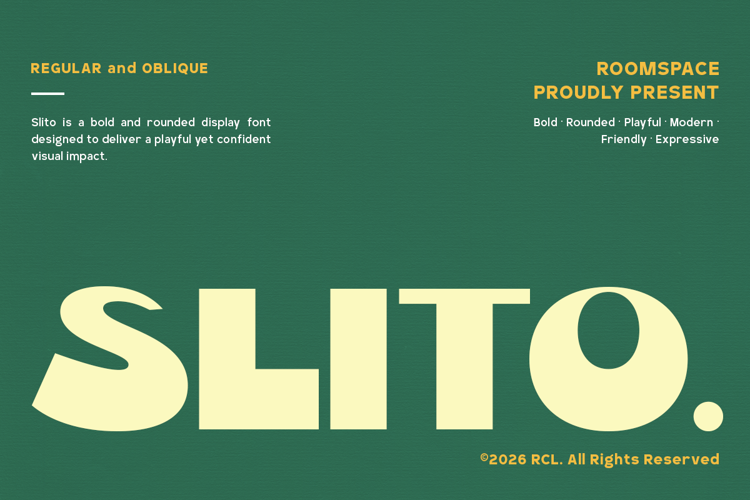 Preview of Slito Font