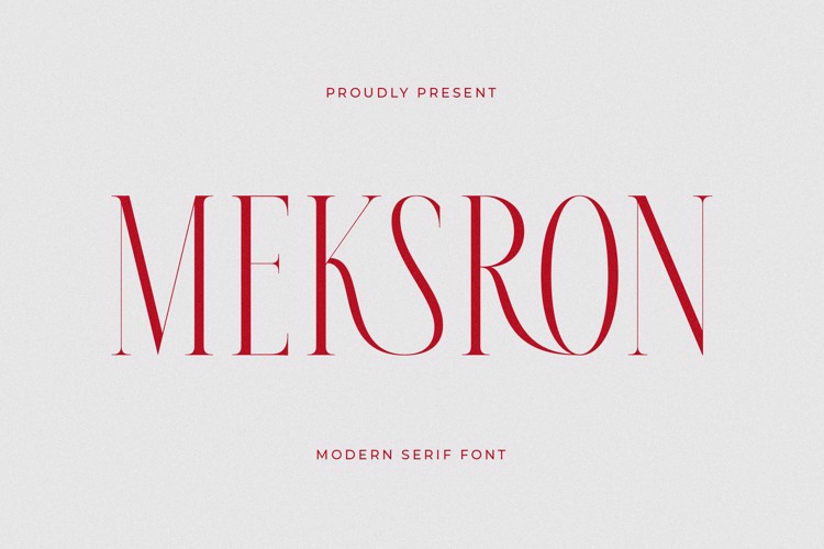 Meksron Font