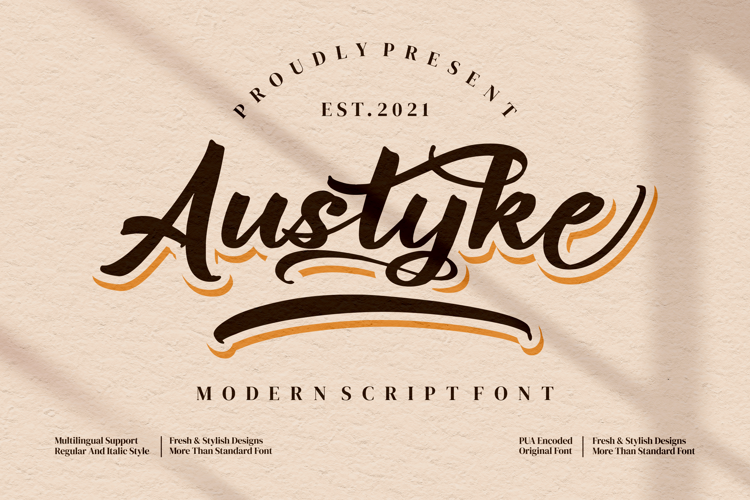 Austyke Font