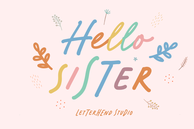 Hello Sister Sans Font