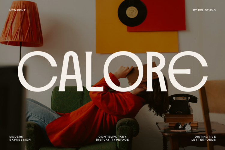 Preview of Calore Font