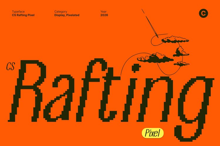 Preview of CS Rafting Pixel Font
