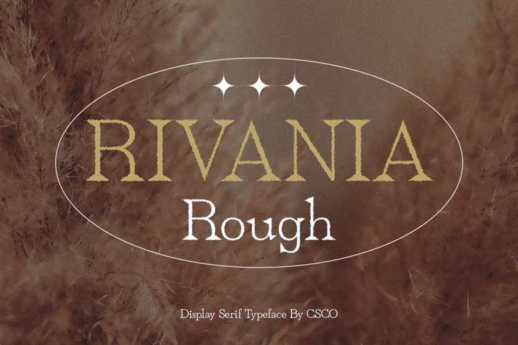 Rivania Rough Font