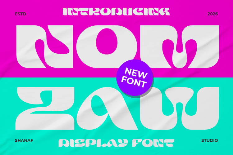 Preview of Nomza Font
