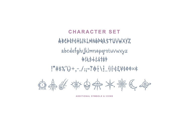 Preview of Astral Surf Font