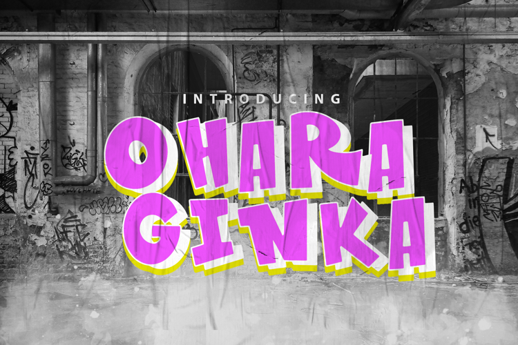 OHARA GINKA Font