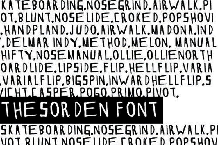 THESORDEN Font