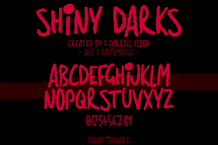 Shiny Darks Font