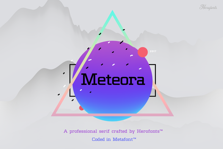 Meteora Font