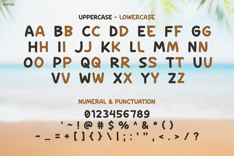 POSTUS Font