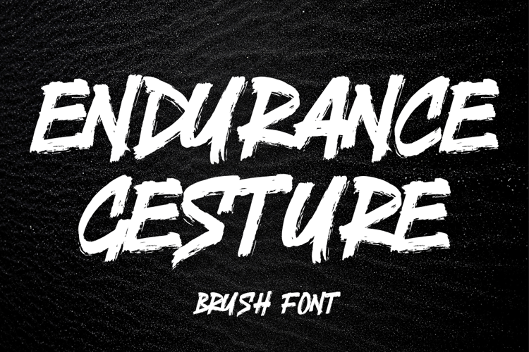 Endurance Gesture Font