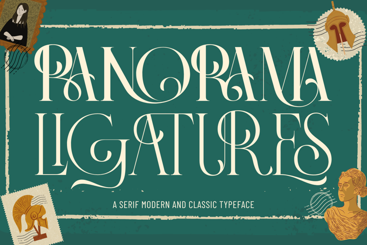 Panorama Ligatures Font