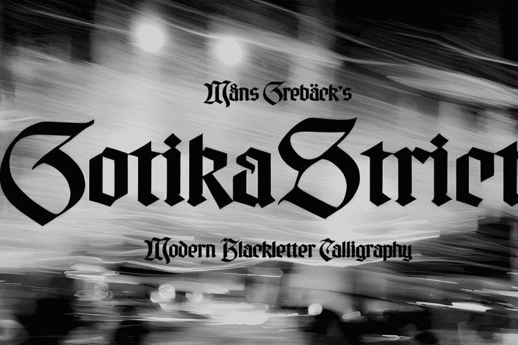 Gotika Strict Font