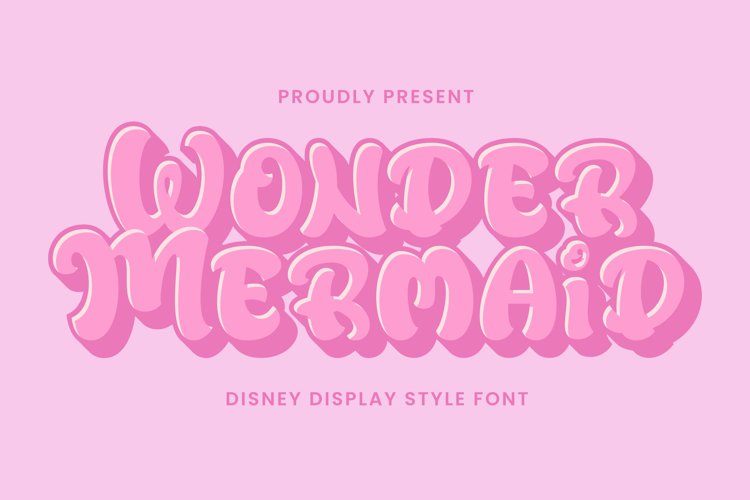 Wonder Mermaid Font