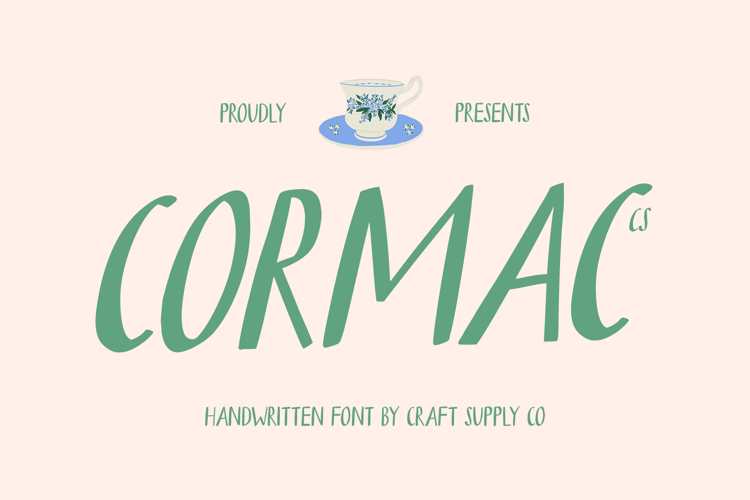 Preview of CS Cormac Font