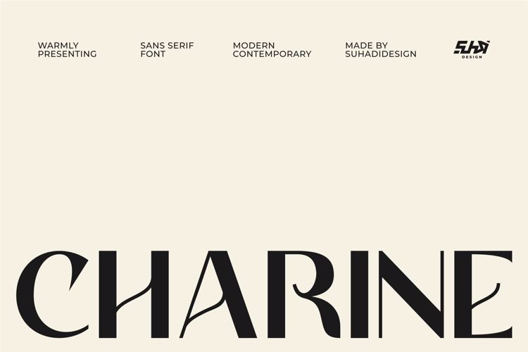 Preview of Charine Font