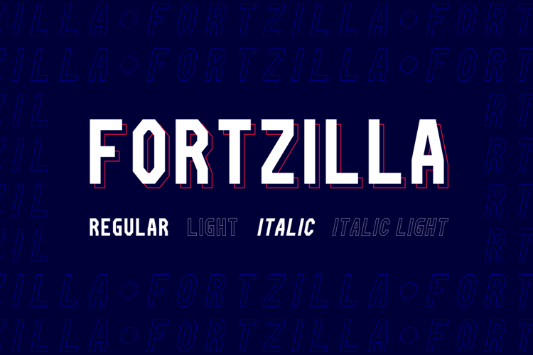 Fortzilla Font