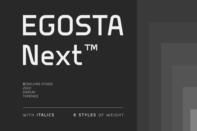 EGOSTA Font