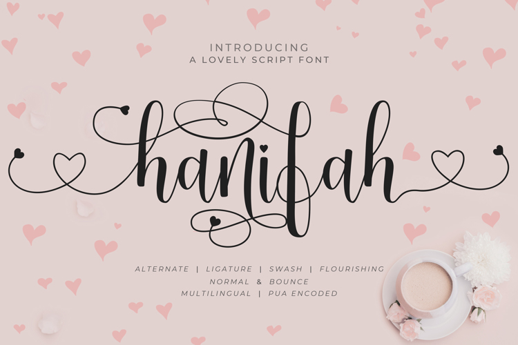 hanifah Font
