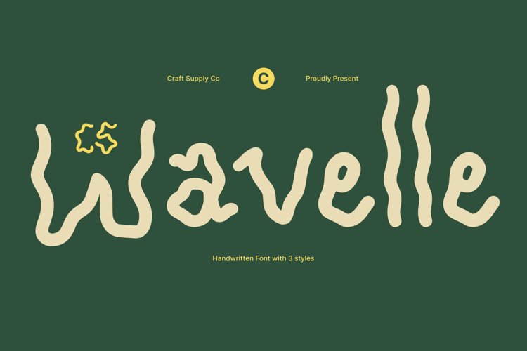 Preview of CS Wavelle Font
