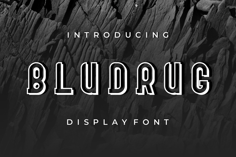 BLUDRUG Font