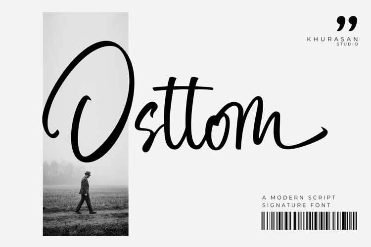 Preview of Osttom Font