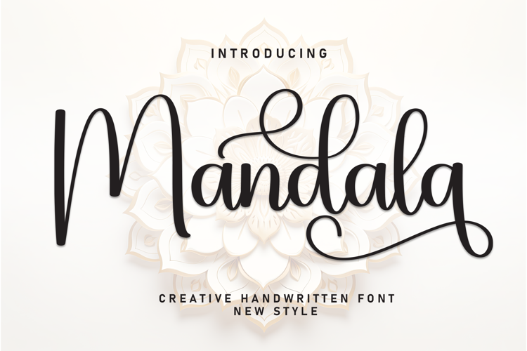 Preview of Mandala Font