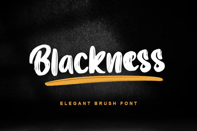 Blackness - Font