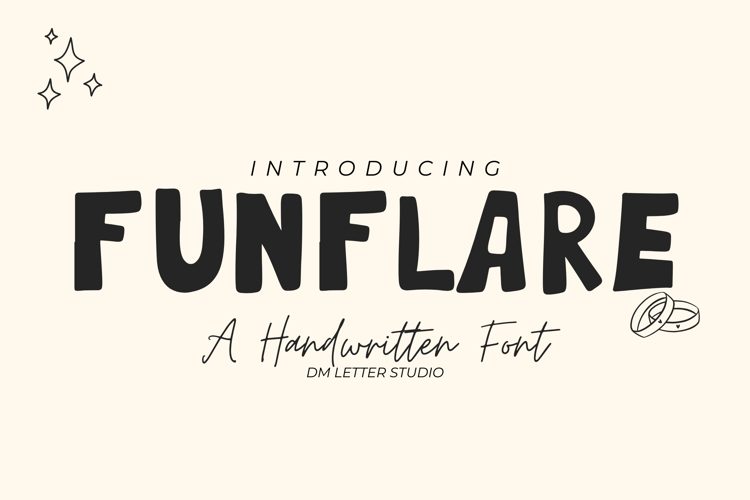 Preview of Funflare Font