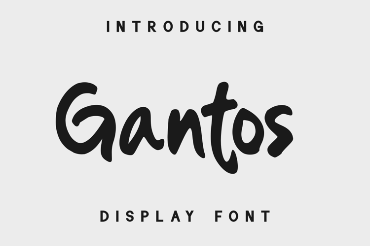 Gantos Font