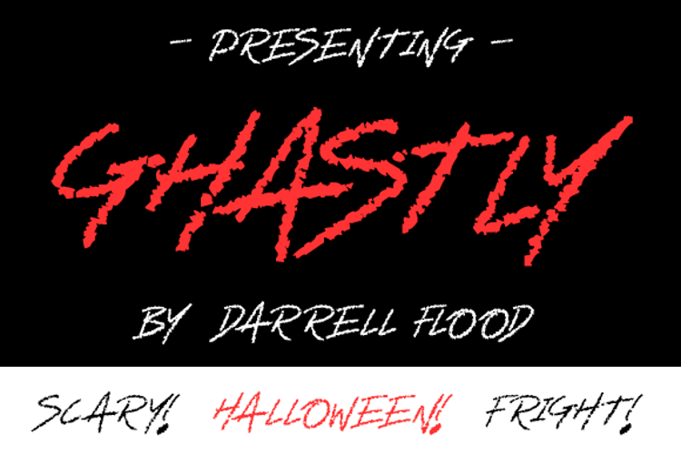 Ghastly Font