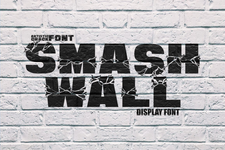 Smash Wall Font