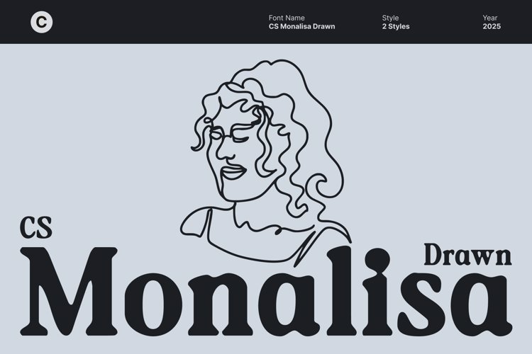 Preview of CS Monalisa Drawn Font