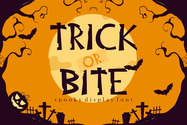 Trick or Bite Font