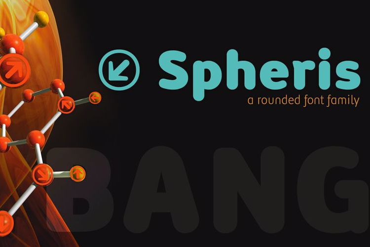Preview of Spheris Font