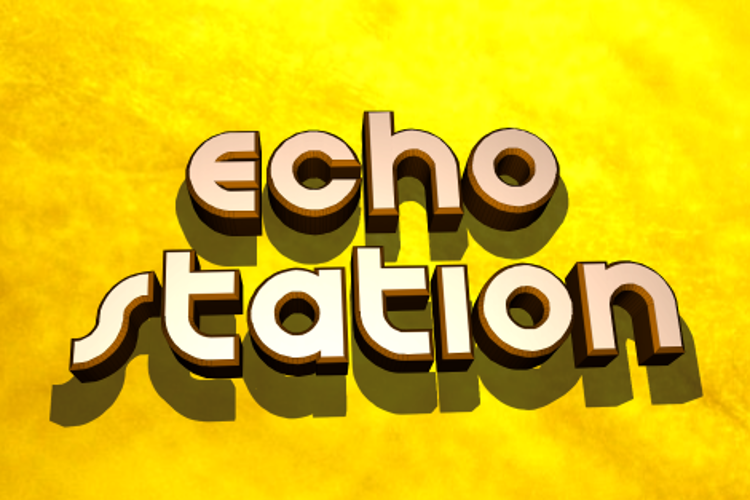 Echo Station Font