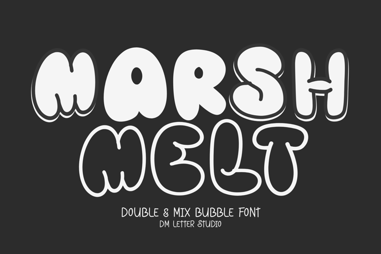 Preview of Marshmelt Font