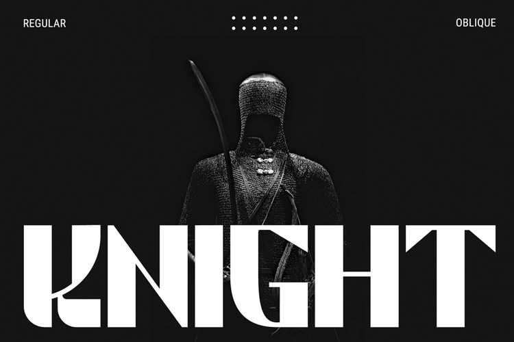 Preview of Knight Font