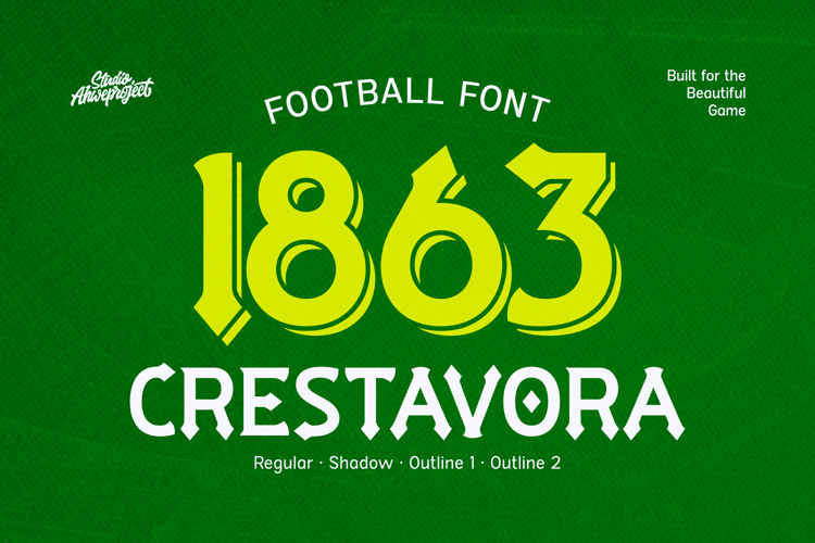 Preview of Crestavora Font