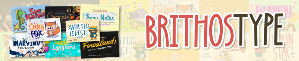 Brithos Type background