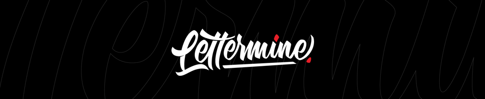 Lettermine background