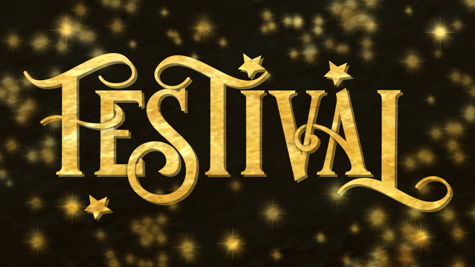 Festival Font  Designed by JoannaVu