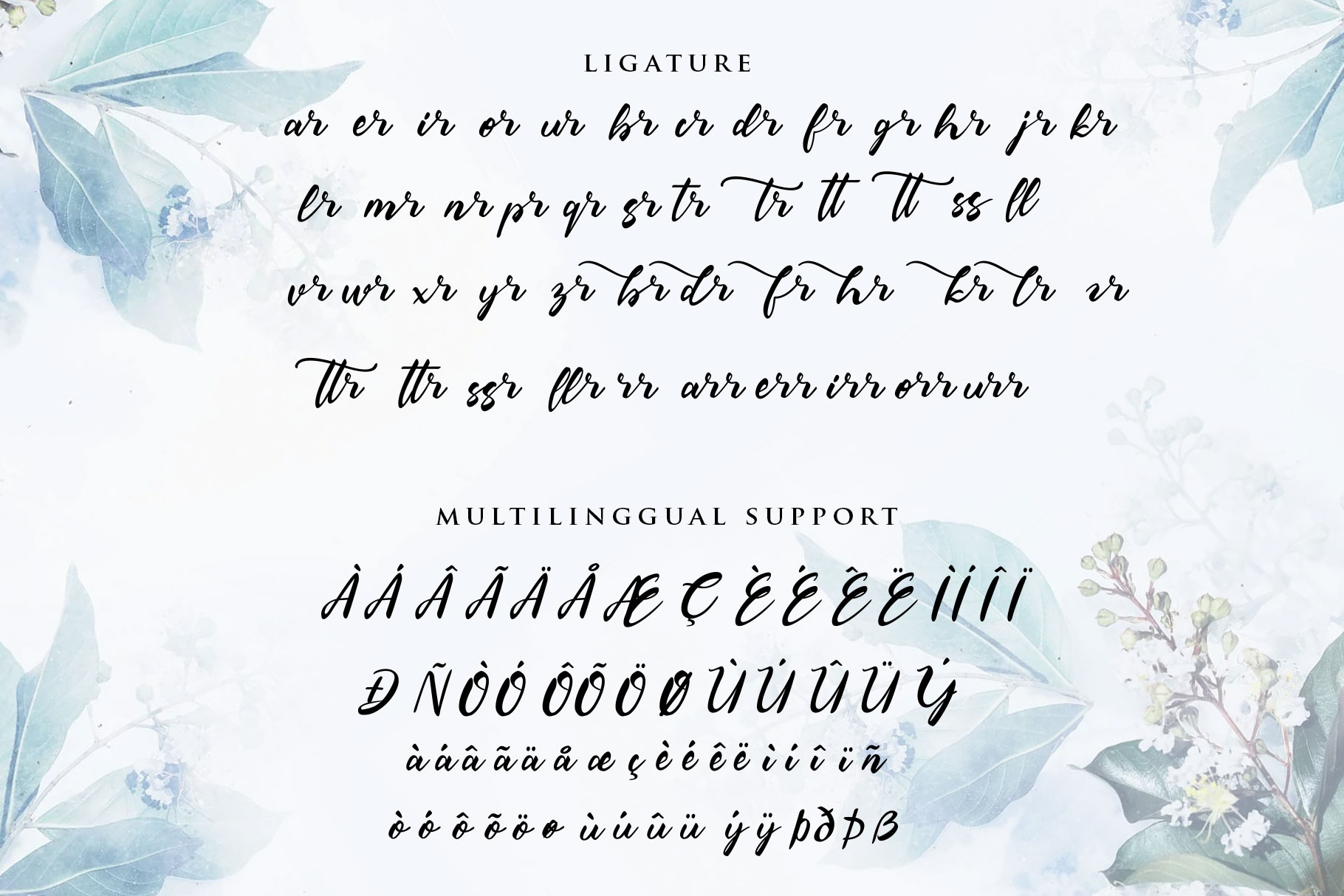 Besterline Font Rantautype Fontspace