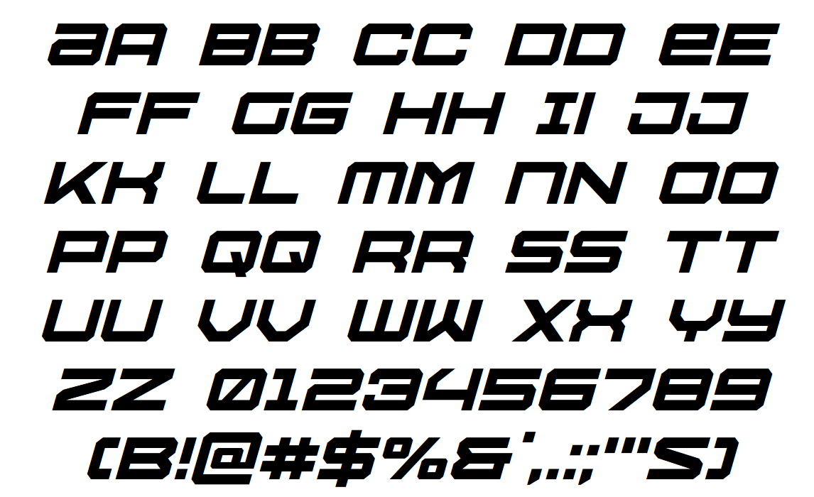 U.S.S. Dallas Font Family (29 styles) by Iconian Fonts