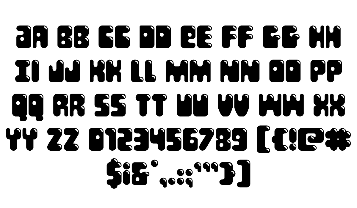 bubble letters font maker