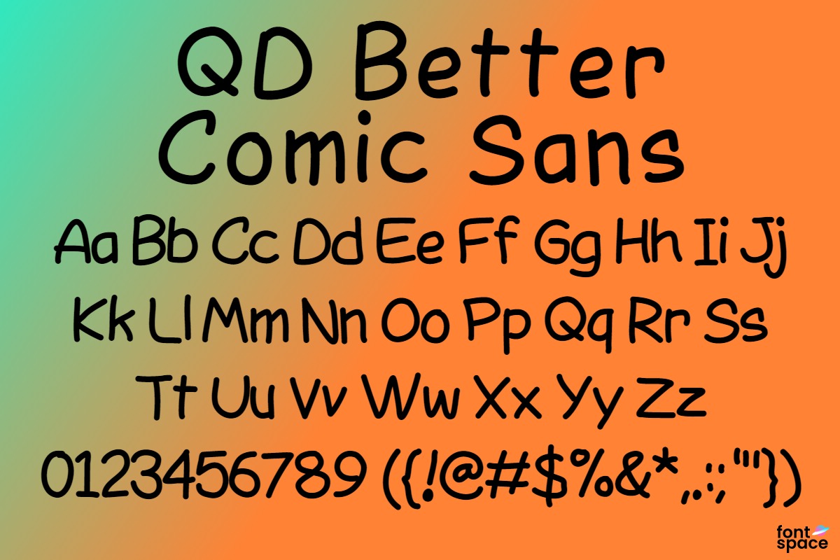 comic sans font